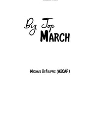 Big Top March Concert Band sheet music cover Thumbnail